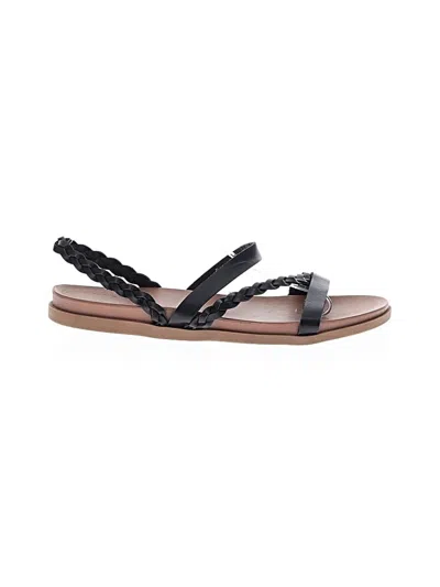Pre-owned Unbranded Sandals In Black