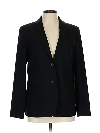 Pre-owned Uniqlo Blazer Jacket In Black