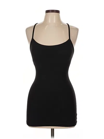 Pre-owned Lululemon Athletica Tank Top Black Halter Neckline Tops