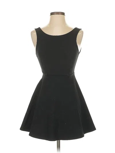 Pre-owned Lulus Casual Dress In Black
