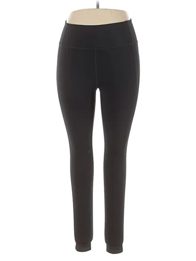 Pre-owned Girlfriend Collective Active Pants In Black