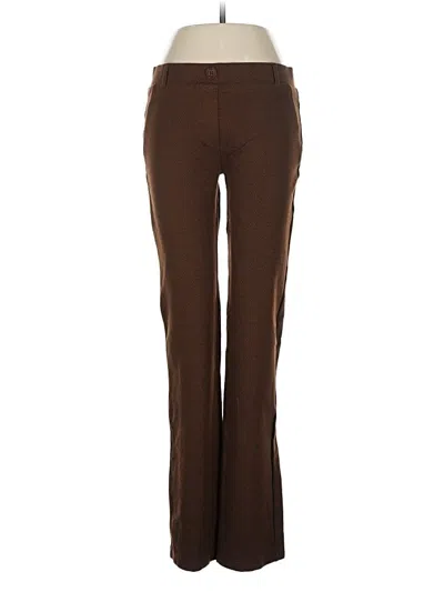 Pre-owned Betabrand Active Pants In Brown