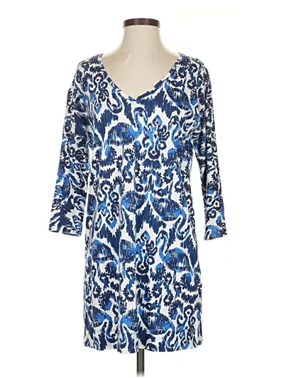 Pre-owned Lilly Pulitzer Casual Dress In Blue