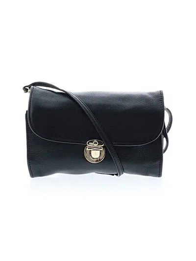 Pre-owned Barr + Barr New York Crossbody Bag In Black