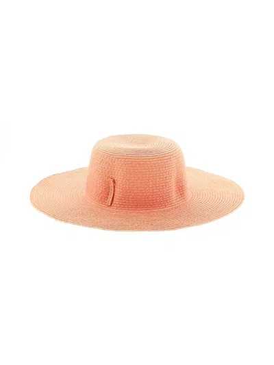 Pre-owned Noelle Sun Hat In Orange