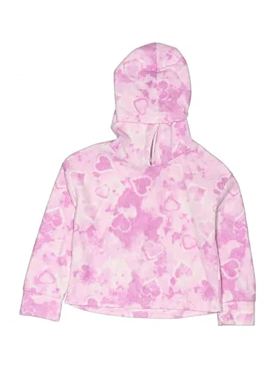 Pre-owned Jumping Beans Kids' Pullover Hoodie In Pink