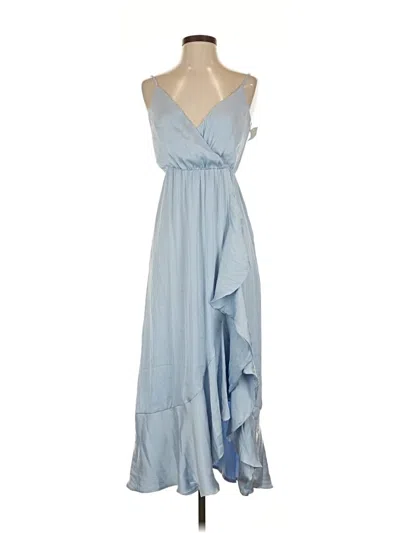 Pre-owned Bardot Cocktail Dress In Blue