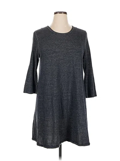 Pre-owned Peruvian Connection Casual Dress In Gray