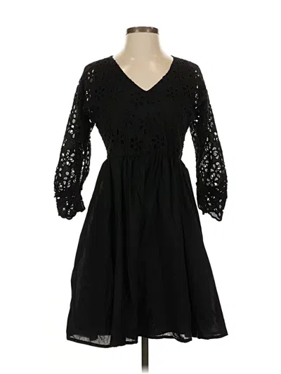 Pre-owned Simply Vera Vera Wang Cocktail Dress In Black