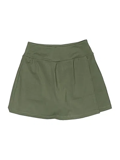 Pre-owned Recess Active Skort In Green