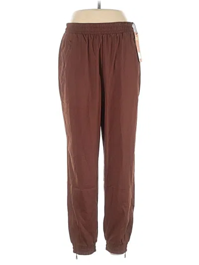 Girlfriend Collective Casual Pants In Brown