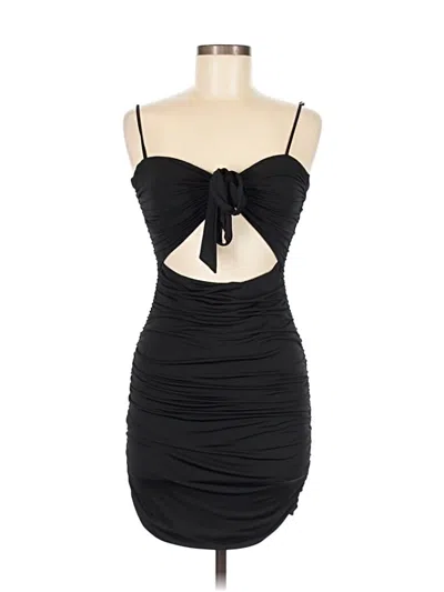 Tiger Mist Cocktail Dress In Black
