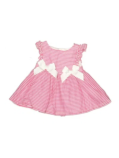 Pre-owned First Impressions Babies' Dress In Pink