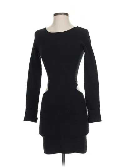 Pre-owned Bcbgmaxazria Cocktail Dress In Black
