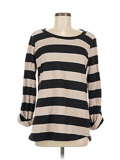 Pre-owned Calvin Klein Performance 3/4 Sleeve T-shirt In Brown