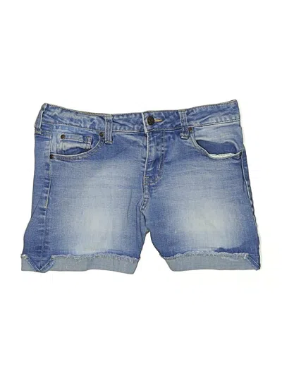 Pre-owned Celebrity Pink Denim Shorts In Blue