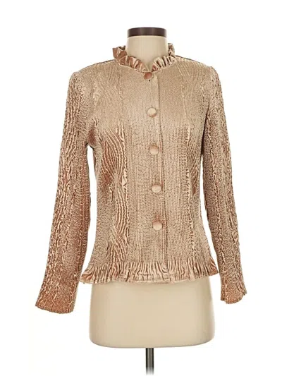 Pre-owned Chico's Jacket In Gold