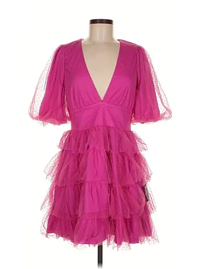 Pre-owned Lulus Cocktail Dress In Pink