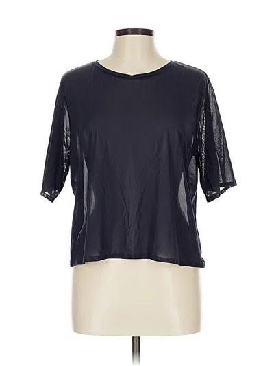 Pre-owned Athleta Active T-shirt In Black