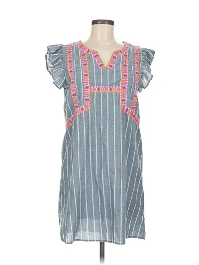 Pre-owned Entro Casual Dress In Gray