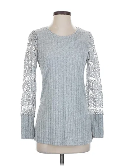 Pre-owned Unbranded Pullover Sweater In Silver