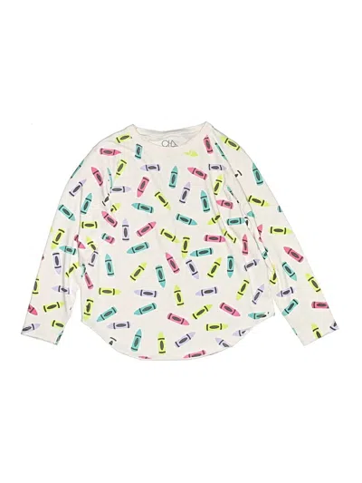 Pre-owned Chaser Kids' Long Sleeve T-shirt In White