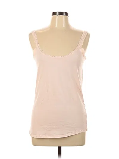 Pre-owned Victoria's Secret Tank Top Tan Sweetheart Neckline Tops In Brown
