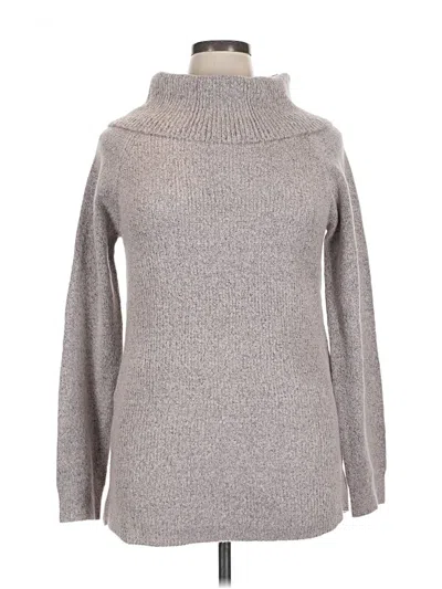 Pre-owned Pink Clover Turtleneck Sweater In Gray