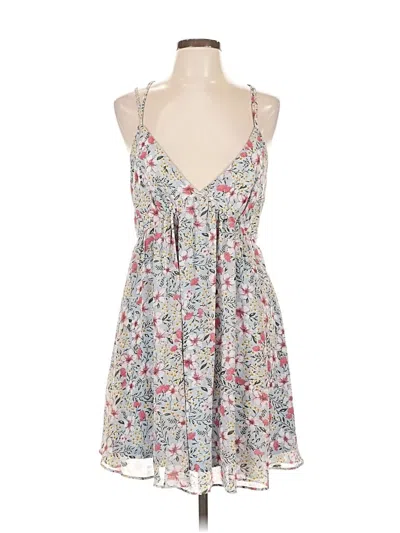 Pre-owned Lulus Casual Dress In Gray