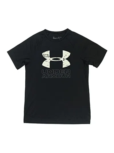 Pre-owned Under Armour Kids' Active T-shirt In Black