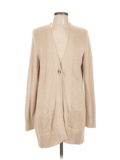 Pre-owned Chico's Cardigan Sweater In Brown