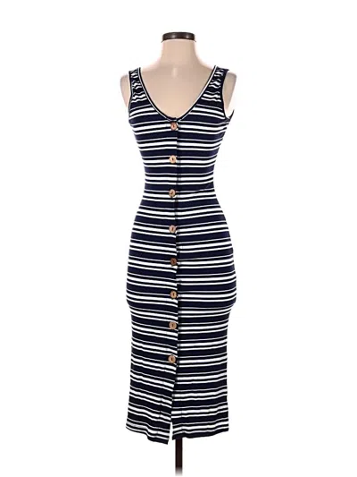 Pre-owned Nsr Casual Dress In Blue