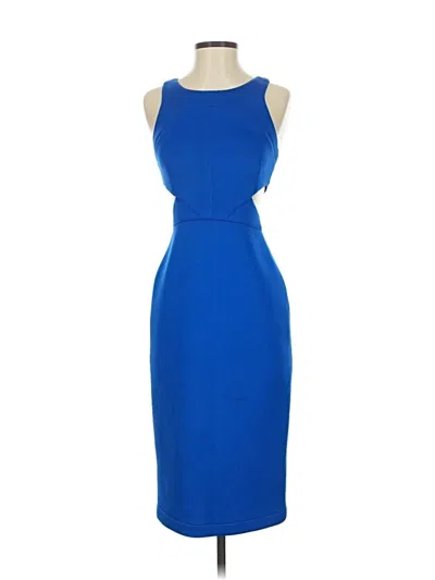 Pre-owned Hunter Cocktail Dress In Blue