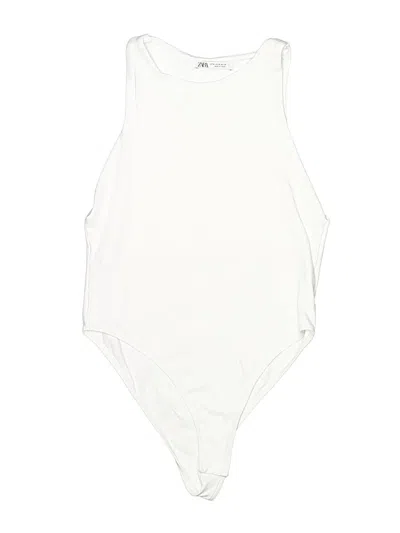 Pre-owned Zara Bodysuit In White