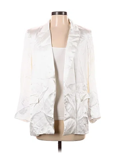 Pre-owned Zara Raincoat In White