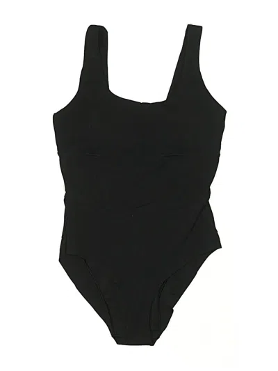 Pre-owned Athleta Bodysuit In Black