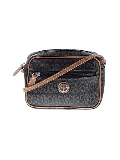 Pre-owned Giani Bernini Crossbody Bag In Brown