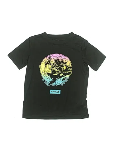 Pre-owned Hurley Kids'  Short Sleeve T-shirt In Black