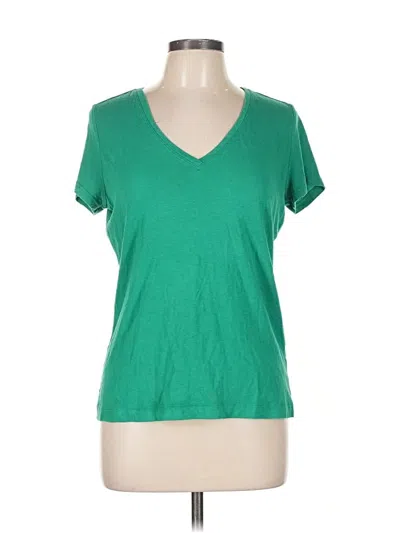 Pre-owned Banana Republic Factory Store Short Sleeve T-shirt In Green