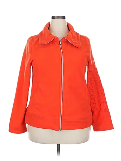 Pre-owned Calvin Klein Performance Jacket In Orange