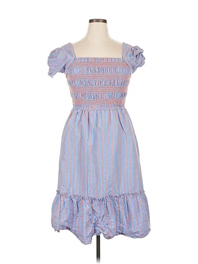 Pre-owned Tahari By Asl Casual Dress In Blue