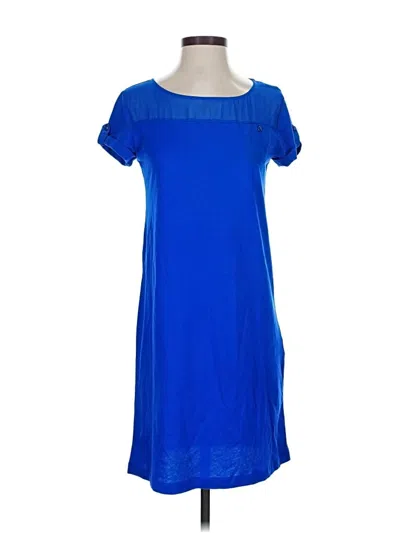 Jones New York Signature Casual Dress In Blue