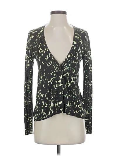 Pre-owned Gap Cardigan Sweater In Green