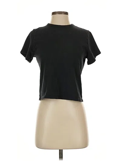 Pre-owned Abercrombie & Fitch Short Sleeve T-shirt In Black