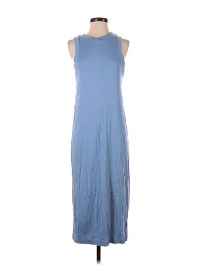 Pre-owned Zara Casual Dress In Blue