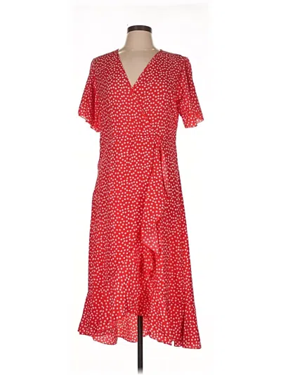 Pre-owned Anna-kaci Casual Dress In Red