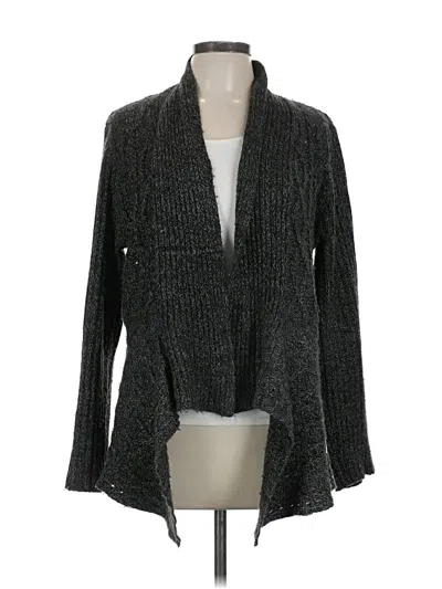 Pre-owned 89th & Madison Cardigan Sweater In Gray
