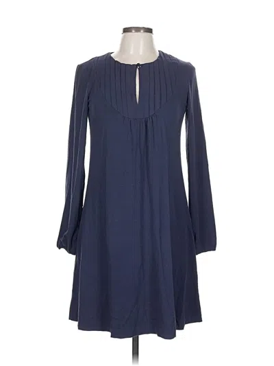 Pre-owned Shoshanna Casual Dress In Blue