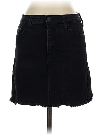 Pre-owned Just Black Denim Skirt In Black