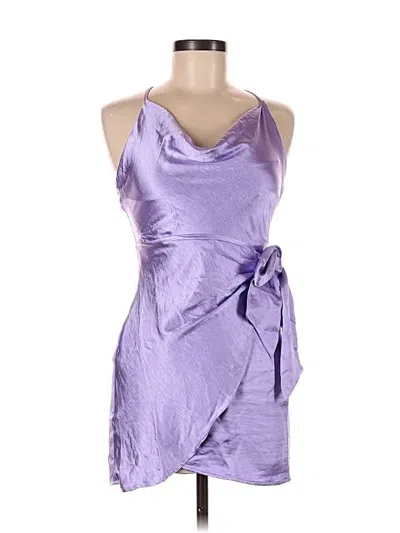 Pre-owned Fashion Nova Cocktail Dress In Purple